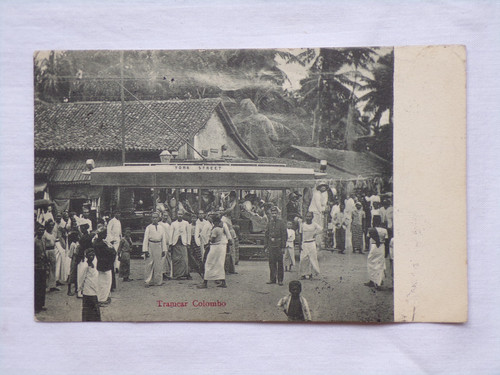 Colombo tramcar sri - sri, lanka