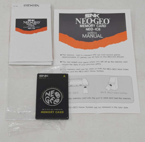 Snk neo geo - memory, card