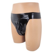 Combinaison en latex avec fermeture éclair et ouverture frontale de 4 cm à l`arr