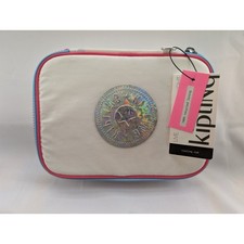 NWT Kipling 100 Pens Metallic Case in Alabaster Lacq