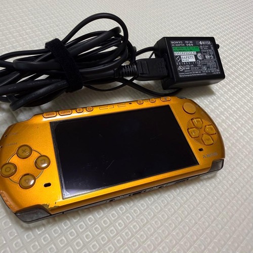 Console sony psp - psp-3000, jaune