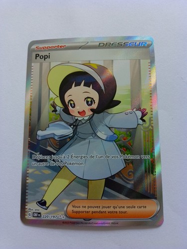 Carte pokémon popi 220 197 - carte,