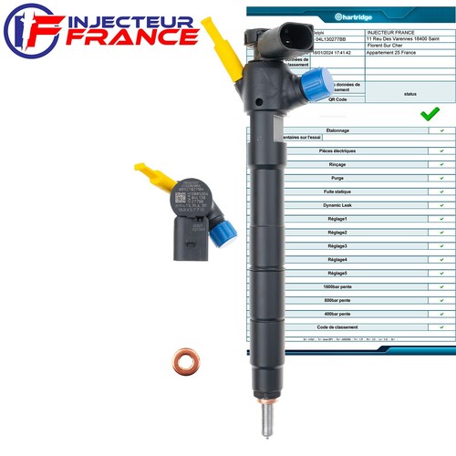 04l130277bb delphi injecteur - 04l130277bb,
