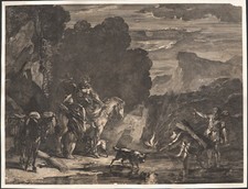 1660 Rare Engraving Etching