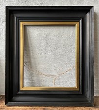 Cadre Photo Noir Art-Déco Dimensions 51,2 X 43,8 Cm Antique Vintage Style Jugend