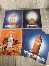 Absolut Mandrin Vodka Magazine Advertisements lot of 14 different Ads