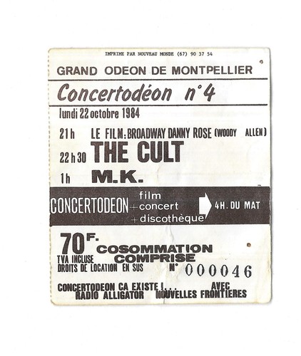 Rare ticket billet de - /,