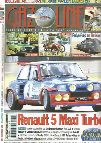 Gazoline 130 renault maxi - n°130,