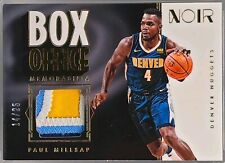 Paul Milsap 2017-18 Panini Noir Box Office Memorabilia #BO-PML 3 Color Patch /25