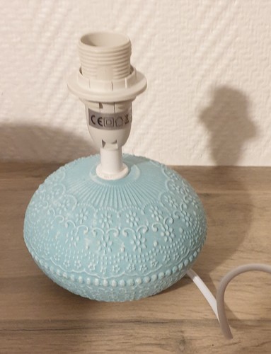 Lampe boule turquoise en - ,