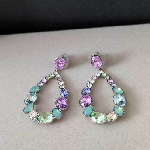 Boucles oreilles swarovski - boucles, d'oreilles