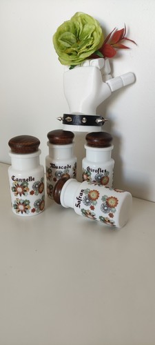 Pots épices opaline - 4,