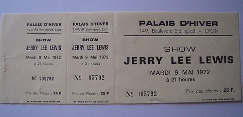 Rock memorabilia jerry - rock, lee