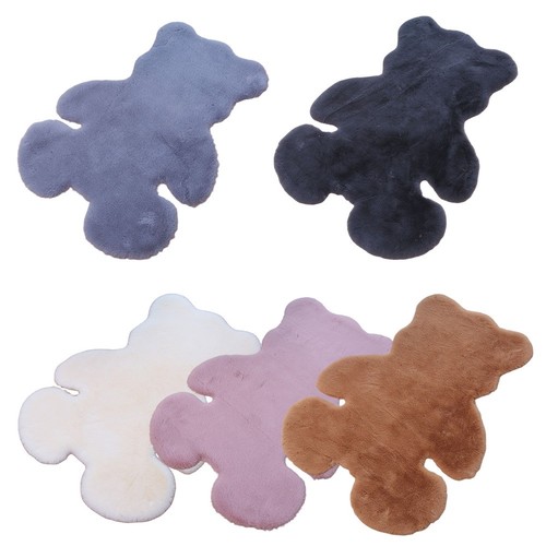 Tapis forme ours - 1, en