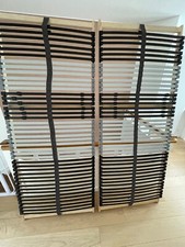 2 x LONSET Sommiers à Lattes pour Adulte 2 pièces 80x200 IKEA