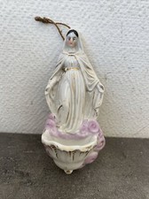 Ancien Petit Benitier Mural En