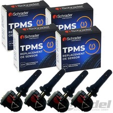 4x SCHRADER Capteur De