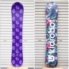 BURTON X kidrobot CUSTOM Snowboard Size 158cm freestyle camber violet sport rare