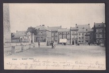 Vintage Postcard Belgium Ciney Grand Place