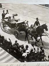 Photographie & Photos 1914 Reine & Roi Albert Elisabeth & Alexandrine  P5