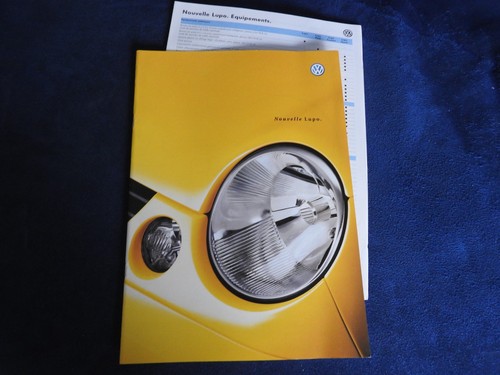 Catalogue volkswagen lupo - catalogue, vw