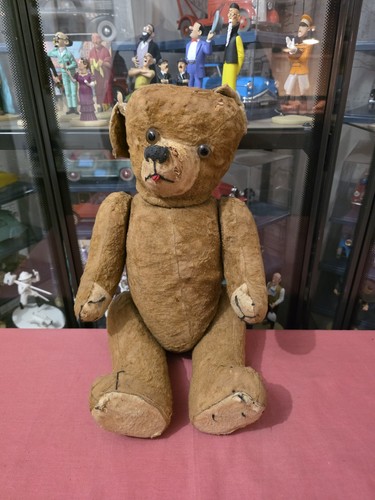 Ancien ours peluche - ancien,