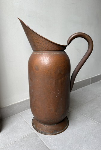 Large antique hammered - , copper