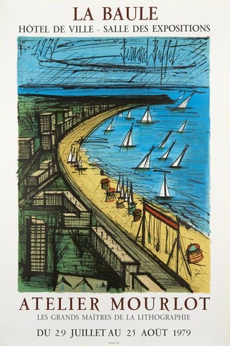 Bernard buffet affiche - bernard,