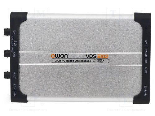 Owon vds6102 oscilloscope - owon,