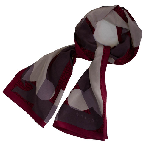 Foulard céline pure soie - céline,