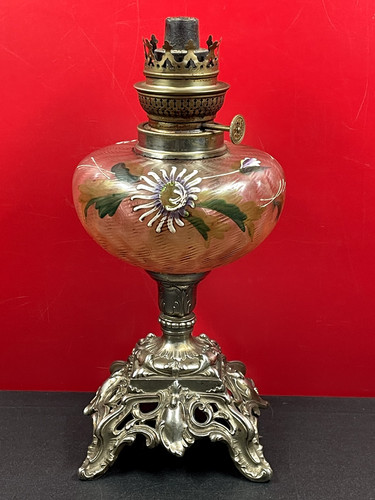 Lampe pétrole ancienne - à,