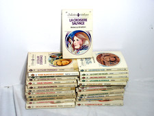 Lot 25 Livres Books Harlequin Collection Harlequin Romance Vintage 80s French #7