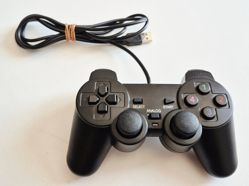 Manette noir usb filaire pour - noir,