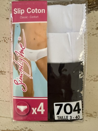 Lot culottes coton taille - 4,