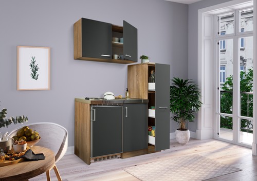 Cuisine mini single - mini, salle