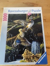 Ravensburger 1000 Pc Puzzle Duck Mallard HTF In Flight 157068 used