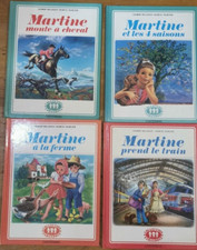 Lot de 4 MARTINE Livres enfant
