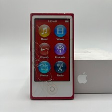 Apple iPod nano 7th gen 16gb WORKING product A1446 used mp3 tested