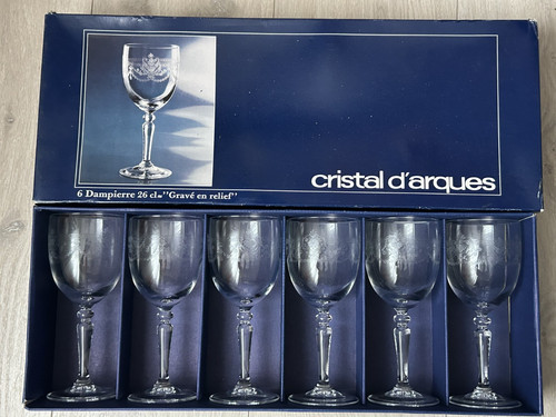 Lot verre cristal arques - verre,