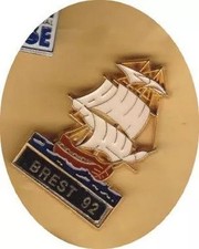 Pin's Bateau Voilier Brest 92