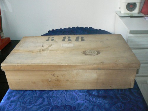 Rare ancienne boite bois - rare,