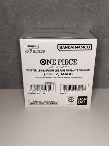 Carte one piece - piece, display