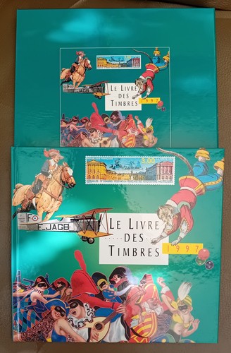 Livre des timbres france - le,