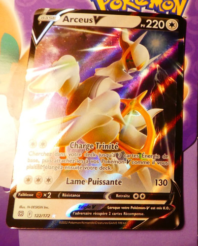 Pokemon card holo carte - card,