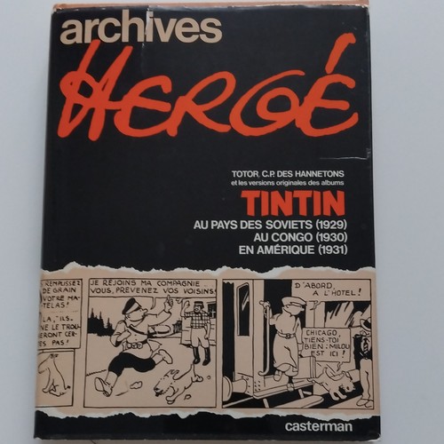 Casterman archives hergé - archives,