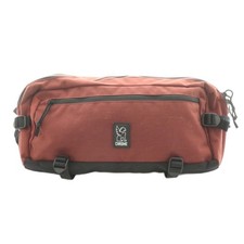 CHROME Cadet Sling Bag Bandoulière Body Bag Logo Noir Rouge /AN19 Homme