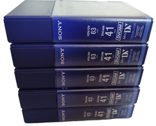 Lot de 5 cassettes Vidéo Sony