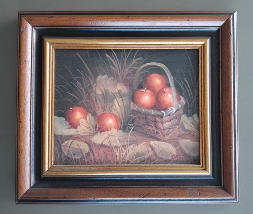 Peinture sur toile encadrée - ,