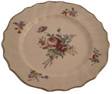 Assiette Florale En Porcelaine