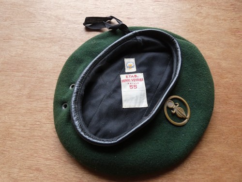 Guerre algerie beret - guerre, vert